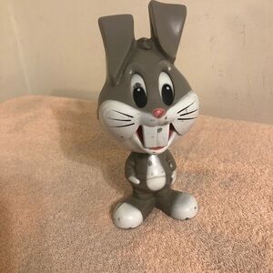 Vintage 1976 Mattel Chatter Chum Bugs Bunny Pull String 8” Tall WORKS